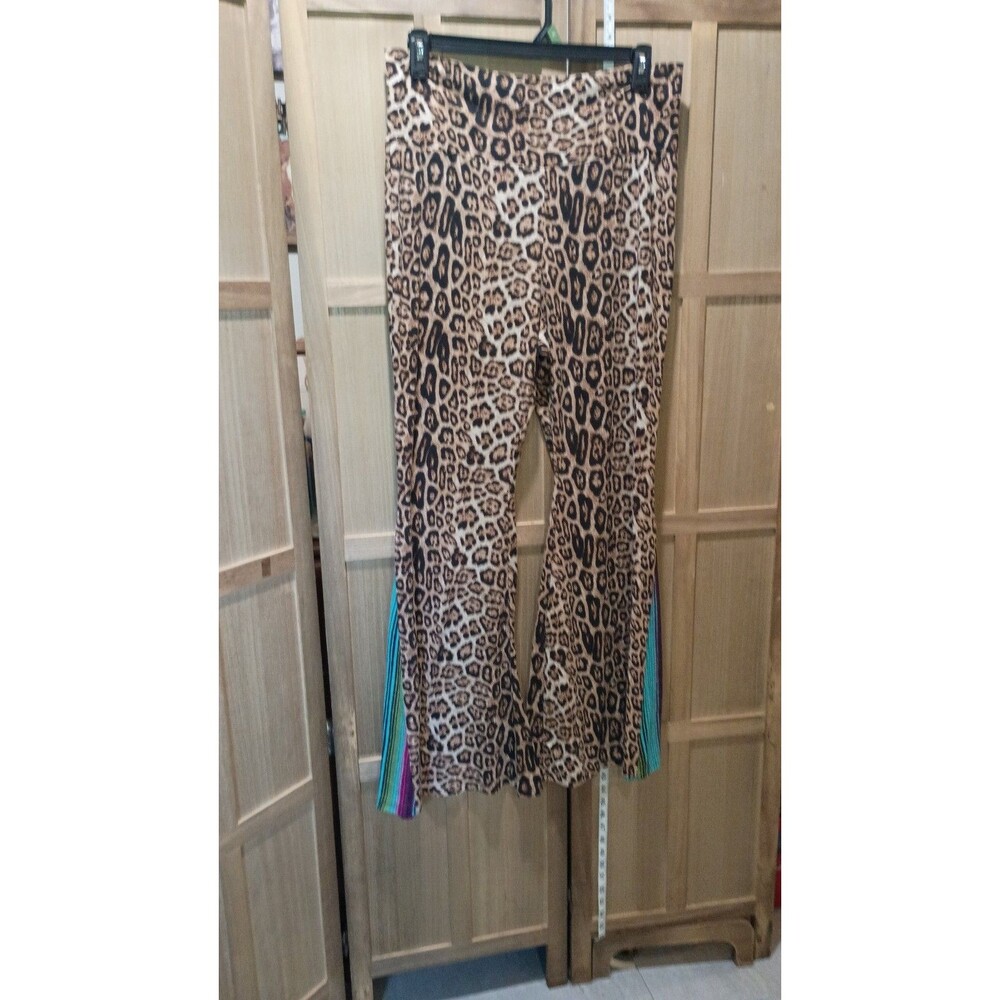 Crazy Train flare leggings XL